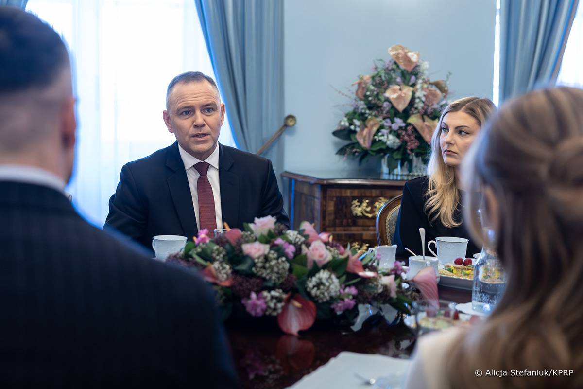 Doda na spotkaniu z prezydentem, Karol Nawrocki, Marta Nawrocka, Nina Nawrocka