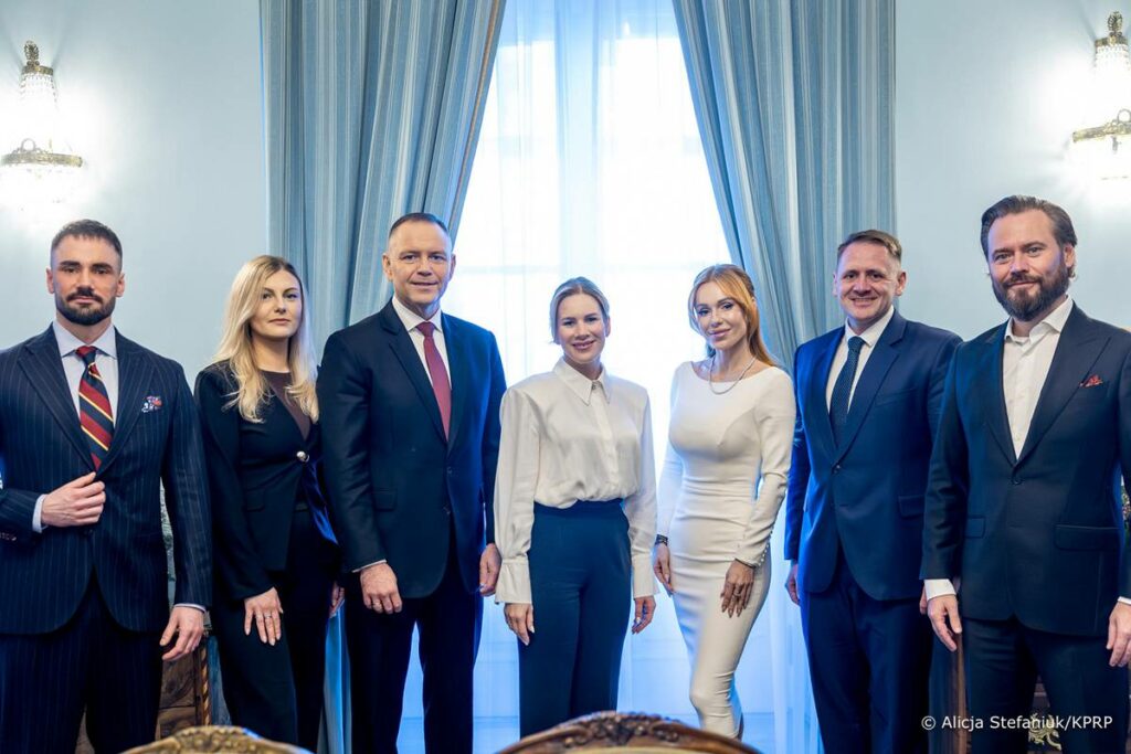 Doda na spotkaniu z prezydentem, Karol Nawrocki, Marta Nawrocka, Nina Nawrocka