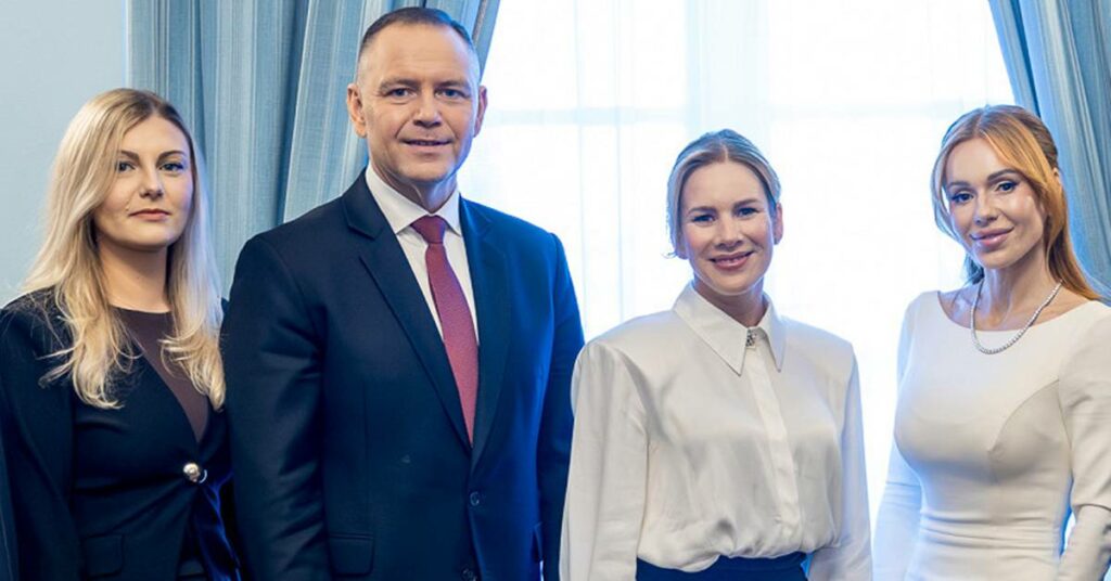 Doda na spotkaniu z prezydentem, Karol Nawrocki, Marta Nawrocka, Nina Nawrocka