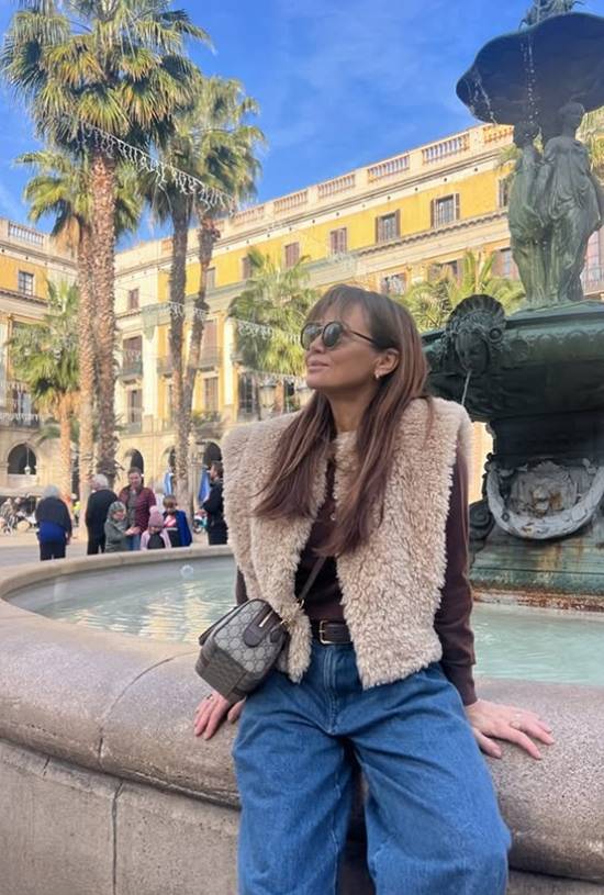 Kinga Rusin na wakacjach w Hiszpanii