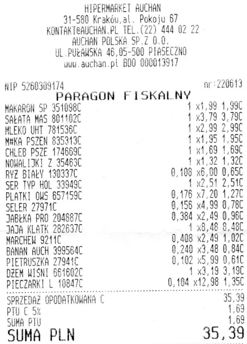 Krutki pokazał co można kupić za 50 złotych